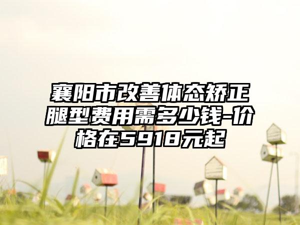 襄阳市改善体态矫正腿型费用需多少钱-价格在5918元起