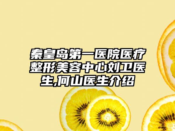 秦皇岛第一医院医疗整形美容中心刘卫医生,何山医生介绍